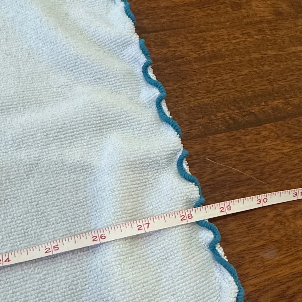 Victorias Secret Victoria Sport White and Blue workout sweat cloth